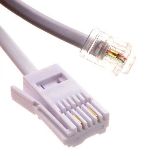 kenable BT to Modem RJ11 Cable Dialup/Sky - 2 wire - 2m