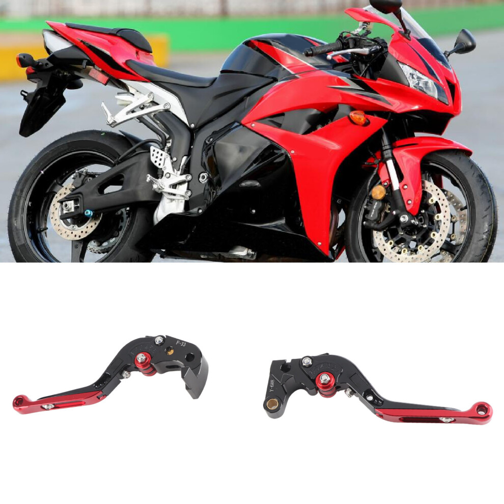 6-Gear Adjustable Levers For Honda Cbr600rr 2007 7340572393951
