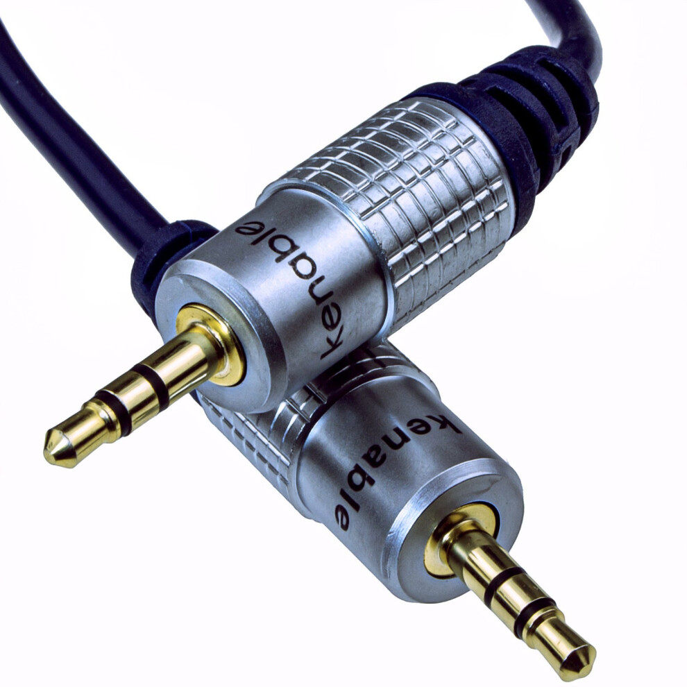 Kenable Pure Hq Ofc Shielded 3.5Mm Stereo Jack To Jack Cable 10M Gold