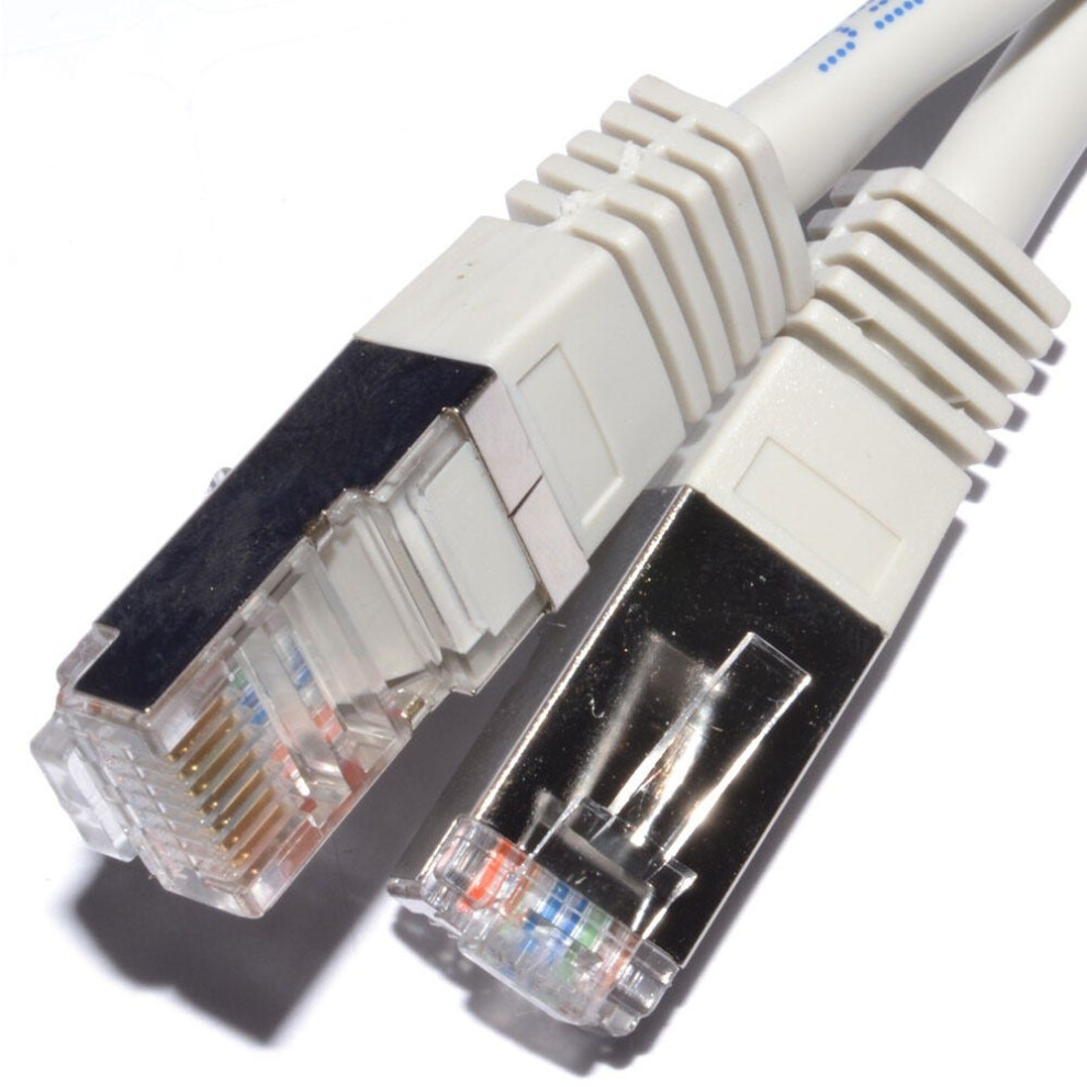 Kenable Network Cat5e Ftp Ethernet Lan Shielded Patch Cable Lead 5M Grey