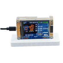 1060KH/S BTC Solo Miner Upgraded NMMiner 2.8 Inch  Touchscreen with Bracket Crypto Lottery Miner Home Use BTC