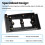 Support de sonnette en vinyle pour sonnette vidéo  2, 3Plus, 4, Battery Pro/ et 1re génération - 1 pack 6