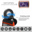 Light Meter, Digital Lux Meter 270 Rotatable Detector, Large Color Backlit Display, Illuminance Meter Temp 5