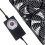 3x120mm Computer Fan with AC 100V-240V Speed Controller for Cabinet Cooling Server Workstation Cooling US Plug 3