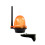 Universal RF-Remote Control LED Warning Light System for Garage/Gate Openers,AC  12-220V Wide Voltage 6