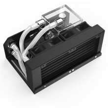 600L/H Water Cooling Pump 4 M Pump 12V 10W 300ML Water Cooler Tank 80mm 4000RPM Fan for PC Water Cooling System