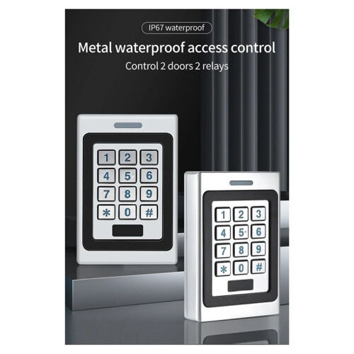 Access Controller IP67 RFID Card Door Access Controller Keypad Security Door Access Control System Door Access Control 2