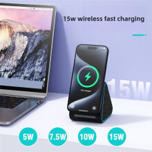 Enceinte 5.0 Multifonction, Support de Chargement pour Téléphone, Haut-Parleur Portable Sans Fil pour Bureau, Très Esthétique.