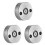 3Pcs New  Injector Orifice Control Valve Plate 10 for Injector 1