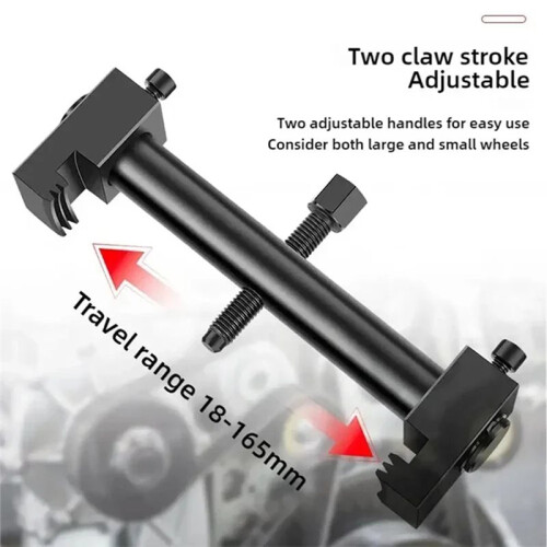 1 Set Puller for Ribbed Drive Pulley,Crankshaft Remover,Car Repair Tool