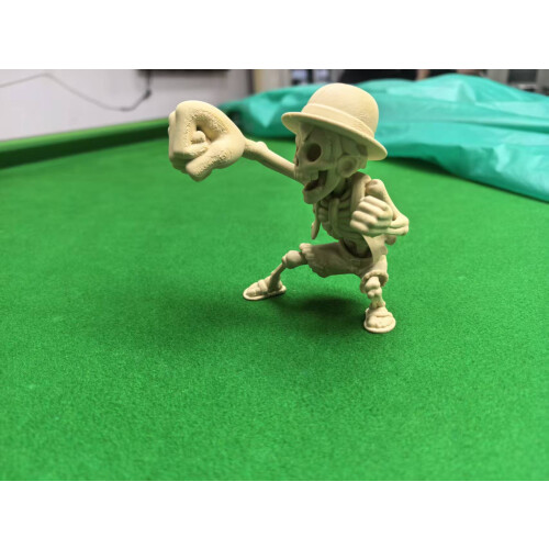 3D Printed Luffy One Piece Skull Skeleton Model Toy 2
