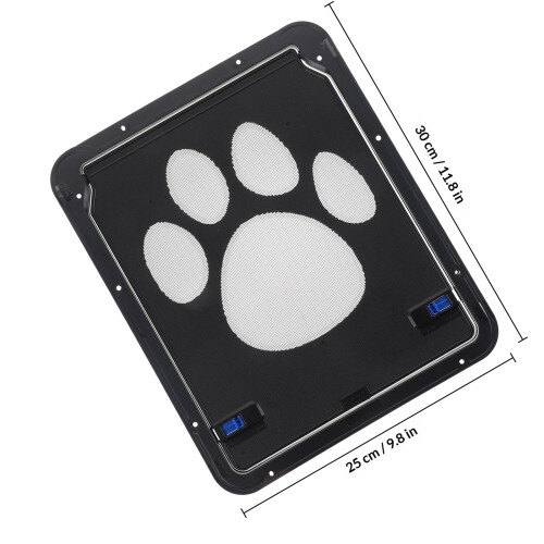 1Ensemble Porte Écran Magnétique Pour Animaux Noir Durable 1