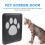 1Ensemble Porte Écran Magnétique Pour Animaux Noir Durable 8