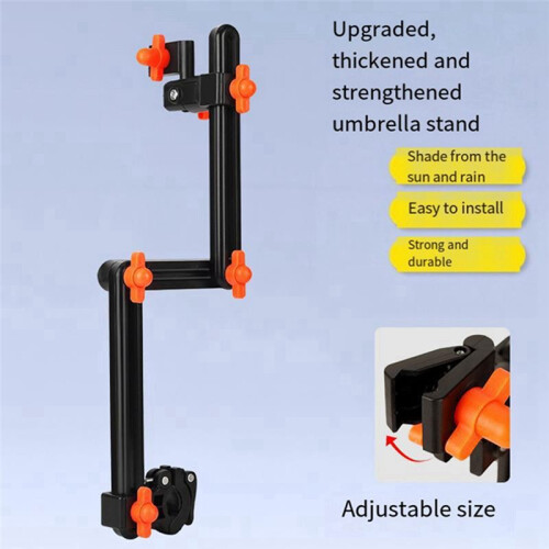 Adjustable Stability Stand for Electric Scooters and Bicycles - Portable Riding Accessory 1