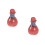 2Pièces Distributeur Céramique Rose Pour 4