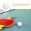 80Pièces De Tennis De Table Blanches ABS Accessoires Pour Jeu 9