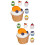 12Pcs Realistic Fake Cupcake Models PU Material Assorted Color Display 8