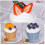 12Pcs Realistic Fake Cupcake Models PU Material Assorted Color Display 11