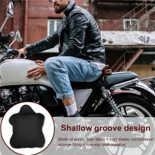 Motorcycle Gel Cushion Breathable Heat Insulation Air Pad Cover Anti Slip Sunscreen Cover Shock Absorption