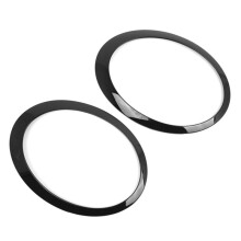 1 Pair Car Headlight Frame Headlight Trim Ring Replacement Parts 63126917836 63126917835 for R50 R52 R53