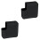 2Pièces Coque Silicone Noire Protectrice Adaptateur 15 Pro 3