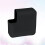 2Pièces Coque Silicone Noire Protectrice Adaptateur 15 Pro 11