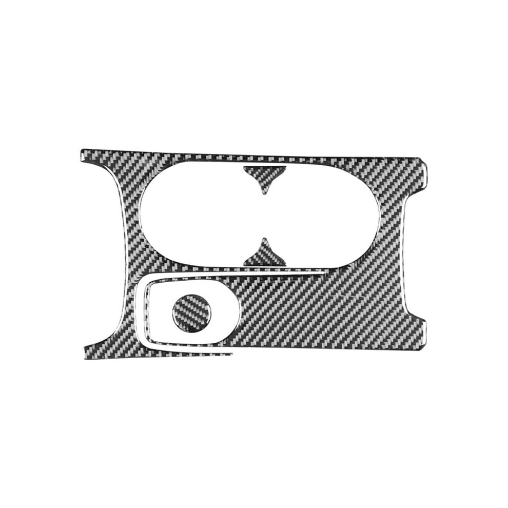 For Cla C117 Gla X156 A Class W176 Carbon Fiber Center Console Armrest Cup Holder Cover Kit Trim 6031817311359