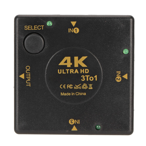HD Multimedia Interface Switch 3in1 Out 4K2K 30Hz 1