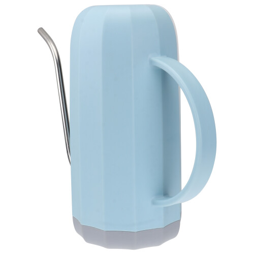 2Pcs Blue Household Watering Cans with Comfortable Grip for Plants 2