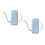 2Pcs Blue Household Watering Cans with Comfortable Grip for Plants 5