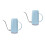 2Pcs Blue Household Watering Cans with Comfortable Grip for Plants 7