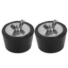 Winter Pool Accessories 2PCS Rubber & Steel Plugs 45mm for Aussie Pool Pipework