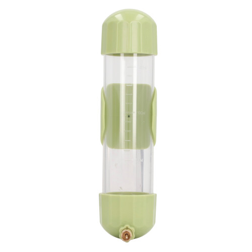 Dispensatore d'acqua automatico antifulmine per uccelli, inseparabili e chinchill　– Verde 1
