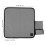 USB Heated Seat Cushion 42.5x42.5x1cm Deep Gray 2