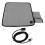 USB Heated Seat Cushion 42.5x42.5x1cm Deep Gray 3