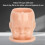 200pcs Doll-Shaped Tattoo Ink Cups 20mm Flat Base for Microblading 5