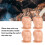 200pcs Doll-Shaped Tattoo Ink Cups 20mm Flat Base for Microblading 6