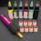 200pcs Doll-Shaped Tattoo Ink Cups 20mm Flat Base for Microblading 4