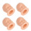 200pcs Doll-Shaped Tattoo Ink Cups 20mm Flat Base for Microblading 13