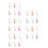 30St Vloeibare Lippenstift Shimmer Hydraterende Make-Up Accessoire 8