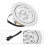 2Pièces Ampoules LED Pour Argent, Verre+abs, Cuisine 10