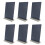 12Pièces Tableau À Écrire Noir Double-Side Avec Base Pour Décoration 8