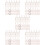 Erasable Sentence Strips White Paper Kids Educational Tools 8