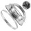 2Ensembles Pour Compresseur Silencieux Inoxydable Argent 8