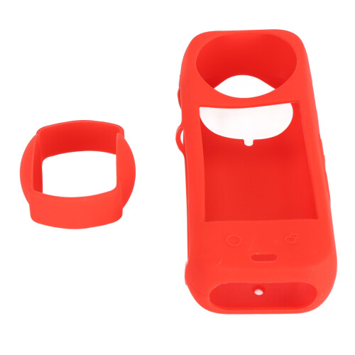 Silicone Shockproof Protective Case for Insta360 X4 Camera Red