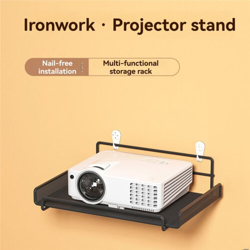 Supporto Universale per Proiettore, Supporto da Parete per Ufficio, Casa, Camera da Letto 2