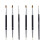 2Sets Tear Ditch Concealer Brush Double-Head Sponge Black Makeup Tool 3