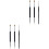 2Sets Tear Ditch Concealer Brush Double-Head Sponge Black Makeup Tool 4