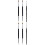 2Sets Tear Ditch Concealer Brush Double-Head Sponge Black Makeup Tool 5