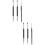 2Sets Tear Ditch Concealer Brush Double-Head Sponge Black Makeup Tool 7